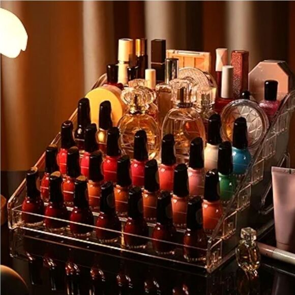 🔹️7-Tier Clear Acrylic Easy Assemble Organizer Stand - Picture 2 of 6